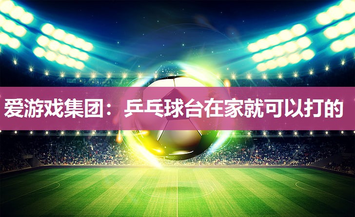 爱游戏集团：乒乓球台在家就可以打的