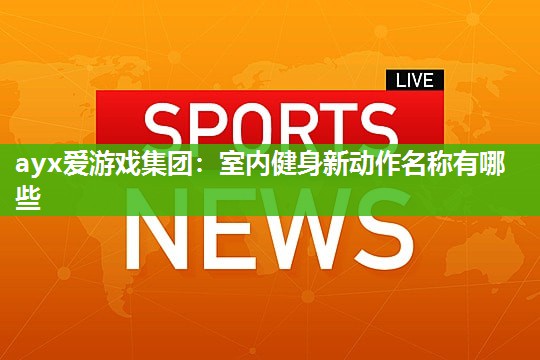 ayx爱游戏集团：室内健身新动作名称有哪些