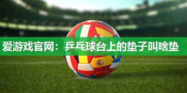 爱游戏官网：乒乓球台上的垫子叫啥垫