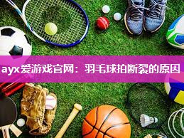 ayx爱游戏官网：羽毛球拍断裂的原因