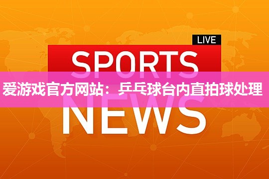 乒乓球台内直拍球处理