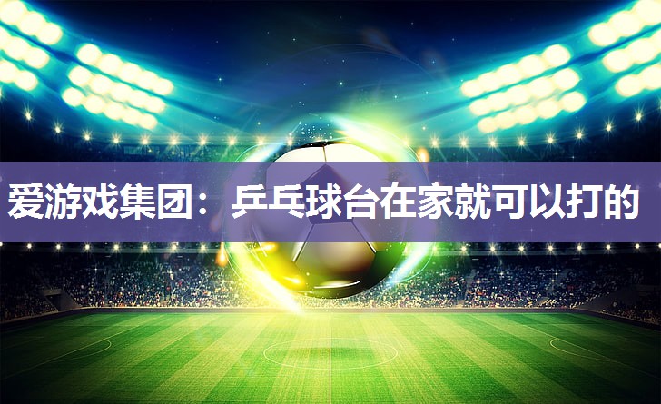 乒乓球台在家就可以打的