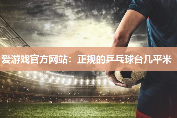 正规的乒乓球台几平米