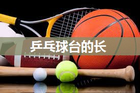 乒乓球台的长