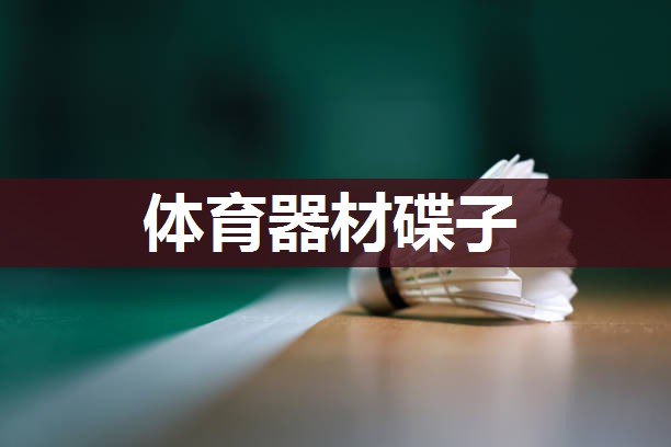 体育器材碟子