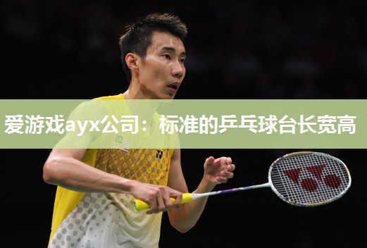 标准的乒乓球台长宽高