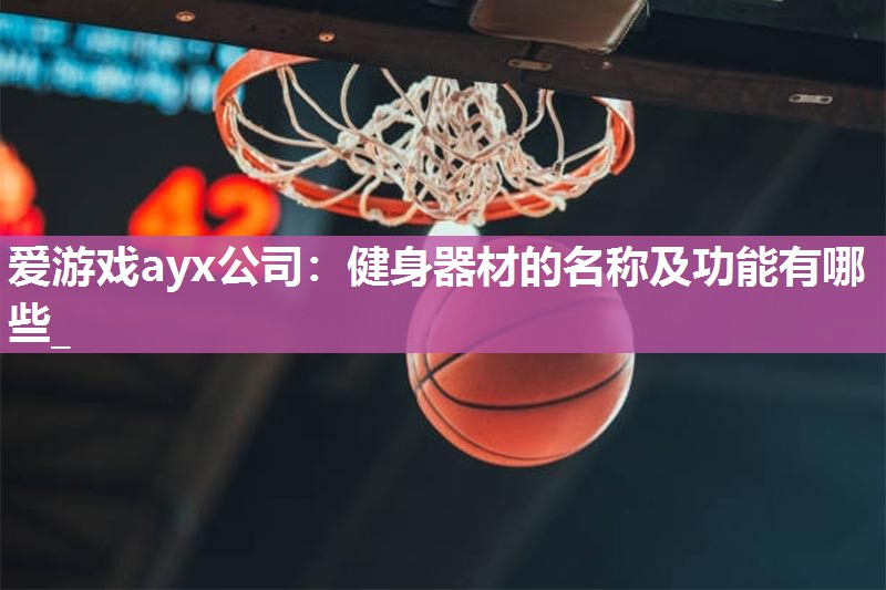 健身器材的名称及功能有哪些_