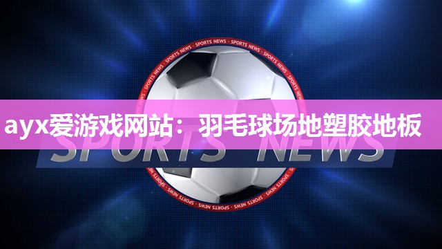 羽毛球场地塑胶地板