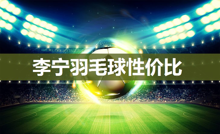 李宁羽毛球性价比