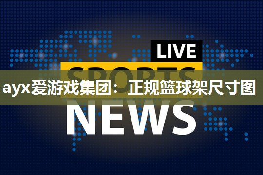 正规篮球架尺寸图