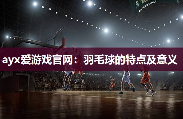 羽毛球的特点及意义