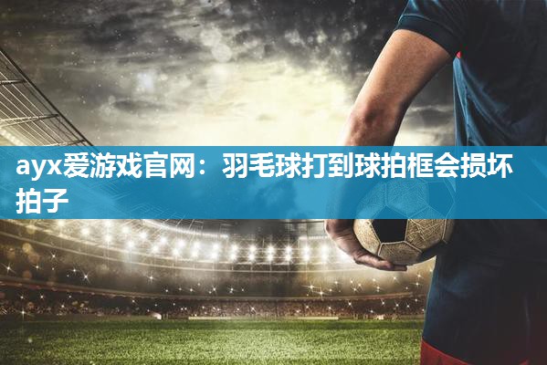 羽毛球打到球拍框会损坏拍子