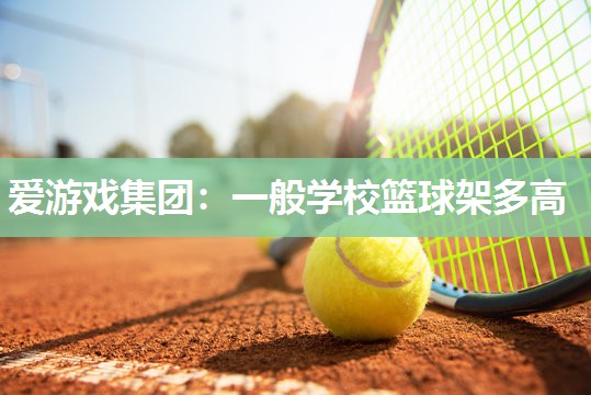 一般学校篮球架多高